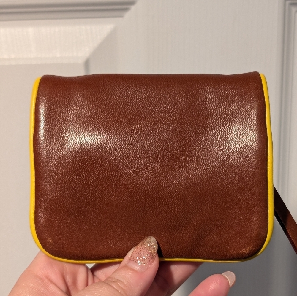 Kate Spade New York Chelsea Fleur Shoulder Bag and Coin purse Vintage Rare - Picture 11 of 15